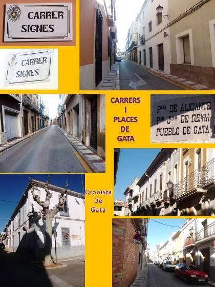 ELS NOSTRES CARRERS I PLACES. 11.- carrer Signes