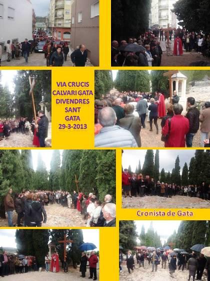 HUI DIVENDRES SANT: Viacrucis popular al Calvari ( I )