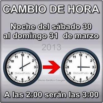 RECORDEUAQUESTA NIT CANVI D'HORA: a les 2 posarem les 3