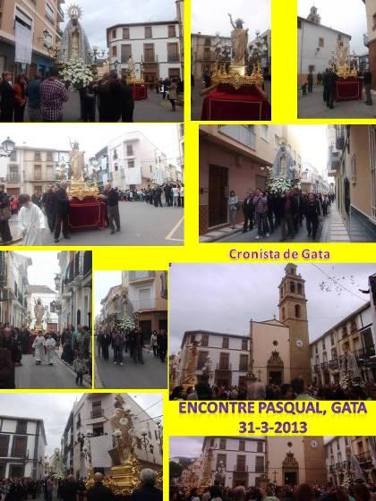 DIUMENGE: ENCONTRE PASQUAL, Verge Maria i Crist Resucitat