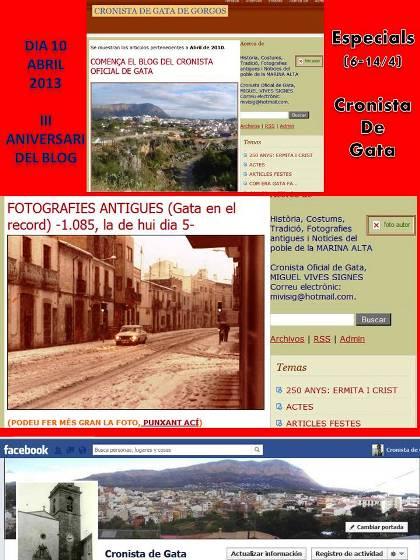 MÉS PROP DEL TERCER ANIVERSARI DEL BLOG: Comencen els especials