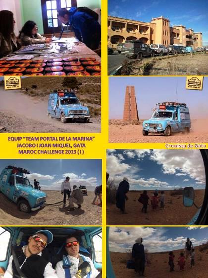 CRÒNIQUES DE LEQUIP TEAM PORTAL DE LA MARINA: DOS GATERS A LA MAROC CHALLENGE SPRING, edició 2013 ( Iª part )