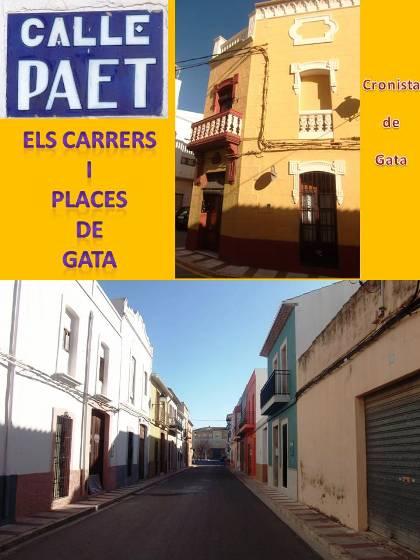 ELS NOSTRES CARRERS I PLACES. 24.- Carrer Paet