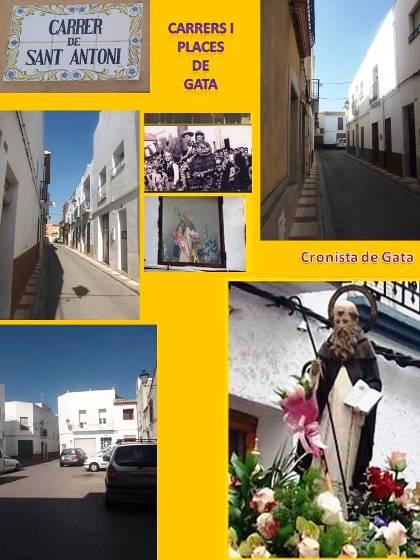 ELS NOSTRES CARRERS I PLACES.- 28.- carrer de Sant Antoni