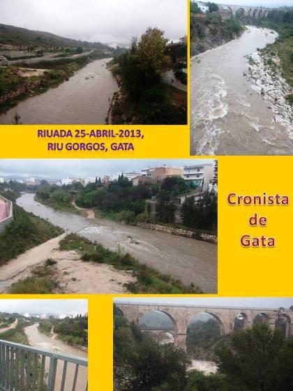 ¡¡ HA VINGUT EL RIU (127 LITRES A GATA) !! ( I ) Plou molt a la capçalera del Gorgos