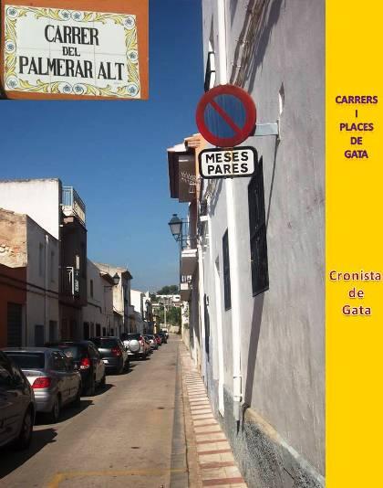 ELS NOSTRES CARRERS I PLACES. 36.- Carrer Palmerar Alt