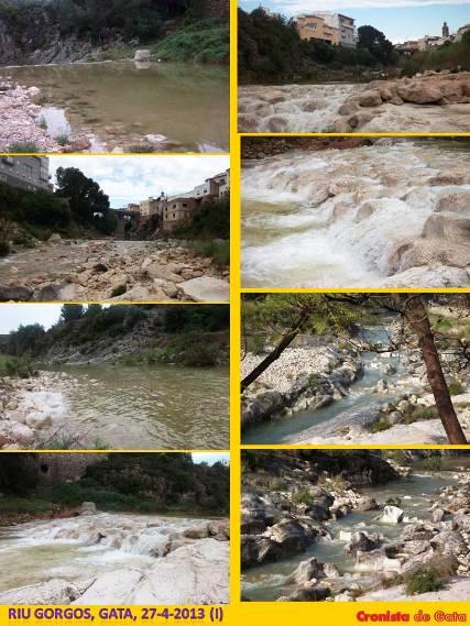 VISTES DEL RIU ( I ), hui dissabte, tercer dia, encara xorra