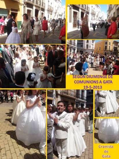 SEGON TORN DE COMUNIONS A GATA. També bon dia i frescoreta