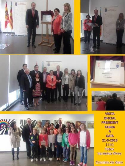 VISITA DEL PRESIDENT FABRA A GATA ( i II )