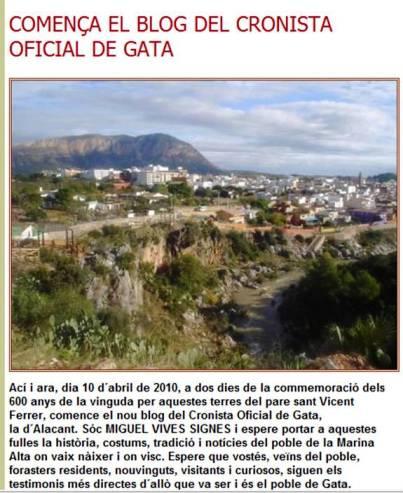 NOVA SÈRIE: ARTICLES DESTACATSal pas del temps