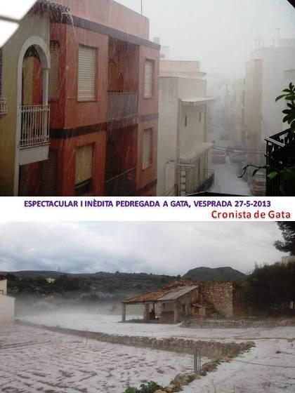 ESPECTACULAR I INÈDITA PEDREGADA A GATA (AVANÇ)