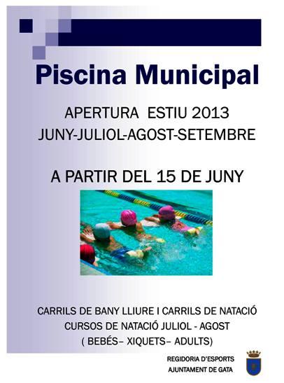 AVÍS OFICIAL: ES NECESSITEN SOCORRISTES PER A LA PISCINA MUNICIPAL