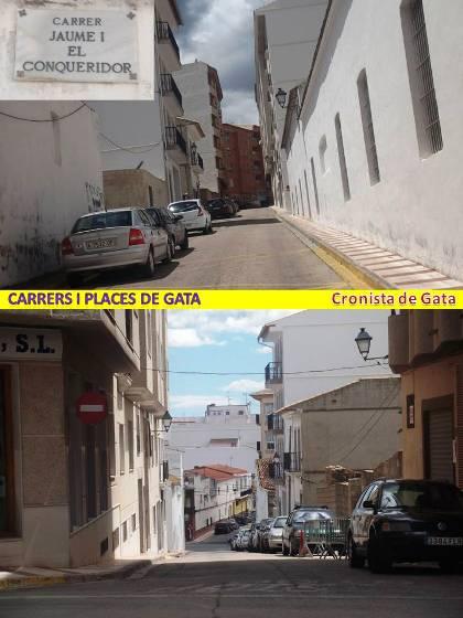 ELS NOSTRES CARRERS I PLACES. 63.- Carrer Jaume I el Conqueridor