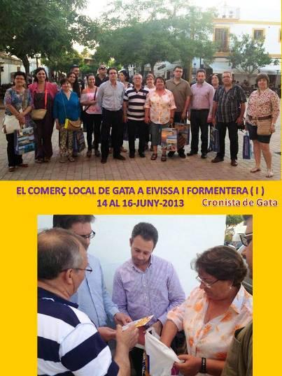 ARRIBA A EIVISSA LA DELEGACIÓ DEL COMERÇ DE GATA