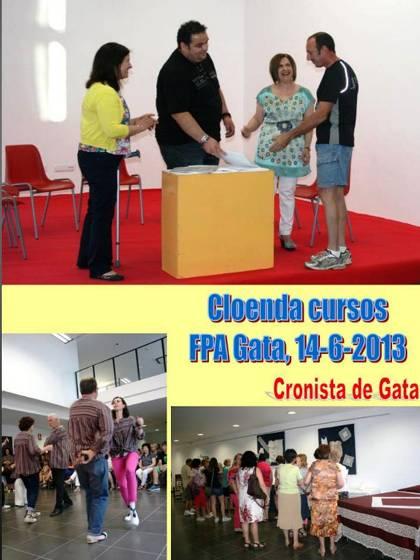 LESCOLA DADULTS (FPA) DE GATA TANCA EL CURS 2012-2013