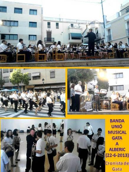 EXCEL·LENT ACTUACIÓ DE LA BANDA AL FESTIVAL D'ALBERIC