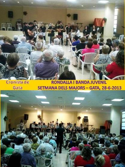RONDALLA I BANDA JUVENIL SONEN PER ALS MAJORS DE GATA