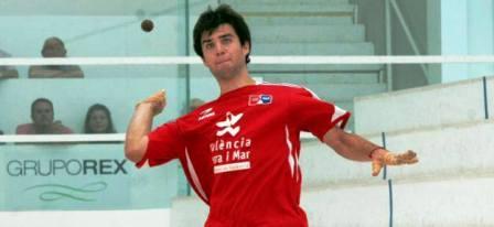 EL JOVE PELOTARI GATER ALVÁN SALVÁ ESTRUGO, CAMPIÓ COPA PROMESES