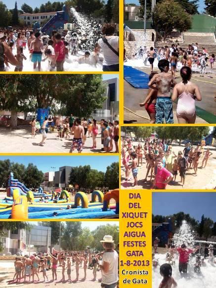 FESTES GATA, DIA DEL XIQUET: la xicalla gaudix dels jocs aquàtics