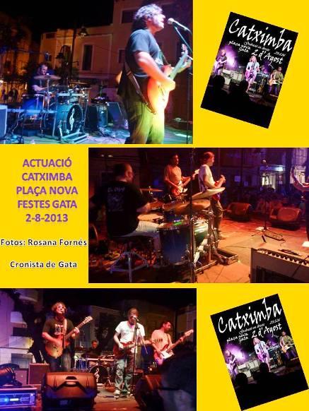 FESTES GATA: A LA PLAÇA VA ACTUAR CATXIMBA, un grup gater