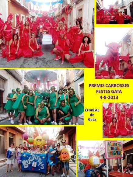 FESTES GATA: VESPRADA DE CAVALCADA ( II ): Premis de carrosses