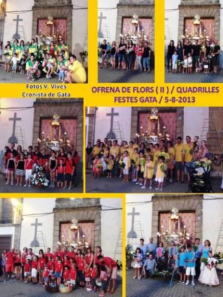 FESTES GATA OFRENA DE FLORS ( II ): les primeres quadrilles
