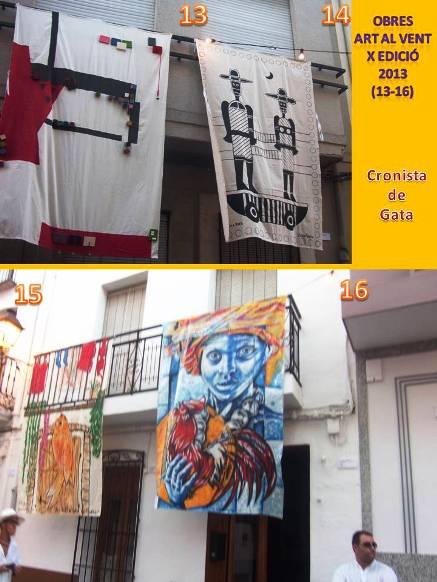 MIRADES URBANES: 4 obres més (ART AL VENT X): 13-16