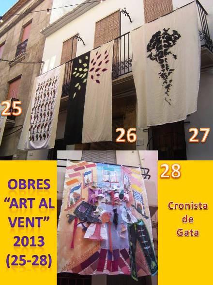 MIRADES URBANES: Les obres de ART AL VENT X (25-28)