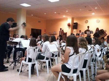 LA BANDETA VA ACTUAR AHIR AL CSI (Actes culturals agost)