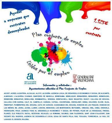 AJUDES PER A LA CONTRACTACIÓ DE DESOCUPATS DE GATA