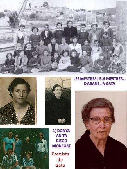 LES MESTRES I ELS MESTRES D'ABANSA GATA: AQUELLS RECORDS; 1) DONYA ANITA