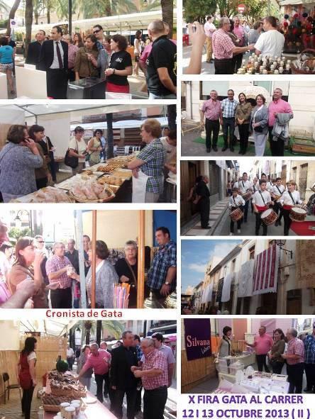 LA X FIRA GATA AL CARRER 2013, JA ÉS UNA REALITAT: ( II ) - MÉS SOBRE DE LA INAUGURACIÓ