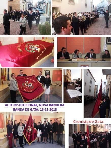 AHIR, DIA GRAN PER A LA MÚSICA GATERA: II, nova bandera