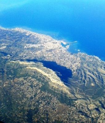 IMATGES CURIOSES: El vell Montgó des de l'aire