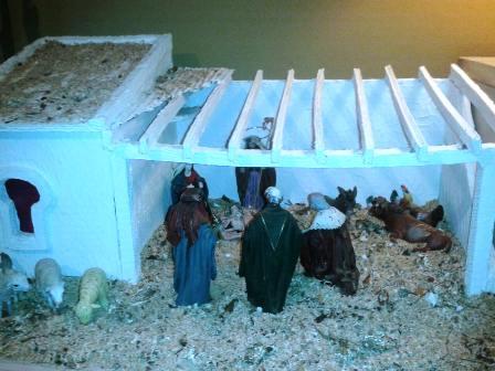 TEMPS DE BETLEMS: Un betlem curiós i senzill