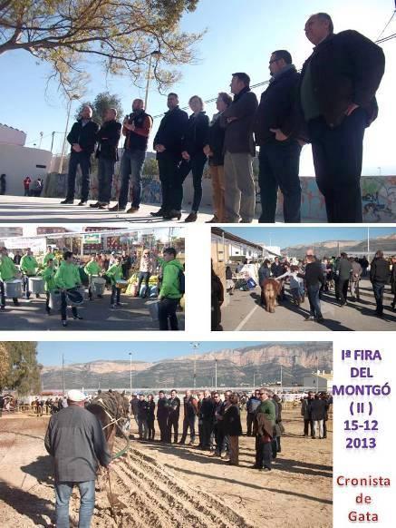 1ª FIRA DEL MONTGÓ ( II ): les autoritats pel matí
