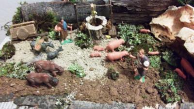 TEMPS DE BETLEMS ( i III ): més escenes del betlem familiar