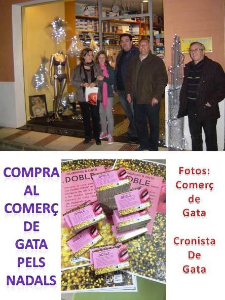 EL COMERÇ DE GATA IMPULSA LES COMPRES NADALENQUES DINS DEL POBLE