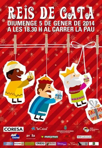 COMENÇA LA CAMPANYA DE REIS 2014. ES FA PÚBLIC EL CARTELL