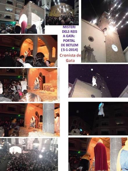 EL MISTERI DELS REIS MAGS A GATA, SEGON ACTE: Portal de Betlem