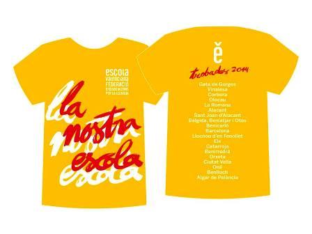 IMATGES DE FESTA: JA ESTÀ AL CARRER LA SAMARRETA DE LES TROBADES 2014