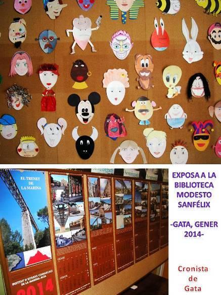 MODEST SANFÉLIX PORTA DOS NOVES EXPOSICIONS A LA BIBLIOTECA