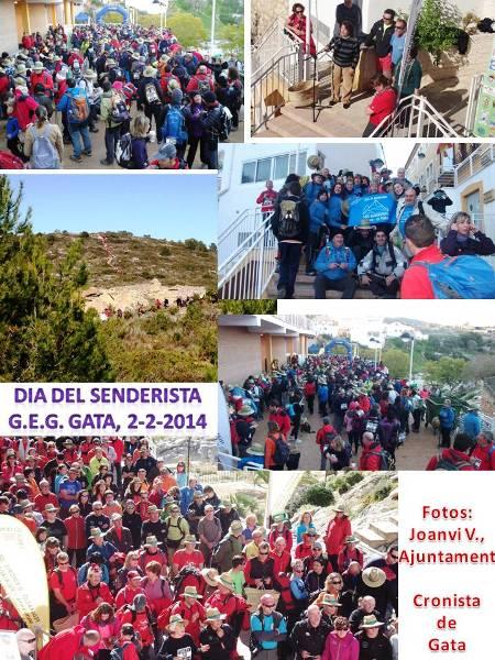 DIA DEL SENDERISTA A GATA ( I ): Vora 450 persones de tot arreu participen a la marxa i carrera