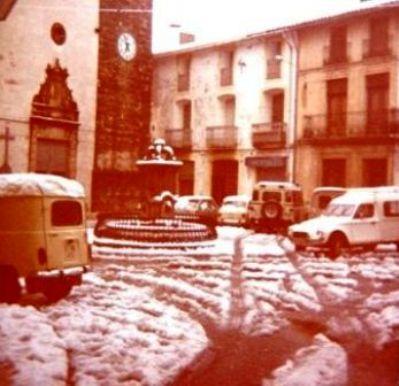 SEN RECORDEU?. AHIR VA FER 31 ANYS, LA GRAN NEVADA DEL DARRER DISSABTE DE 1983, VA SER EL 12 DE FEBRER