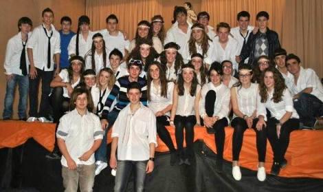 IMATGES CURIOSES: cada any, els xicons de Gata fan un Festival fi de curs