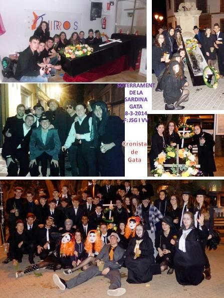 EL SOTERRAMENT DE LA SARDINA TANCA EL PERÍODE CARNESTOLENC A GATA