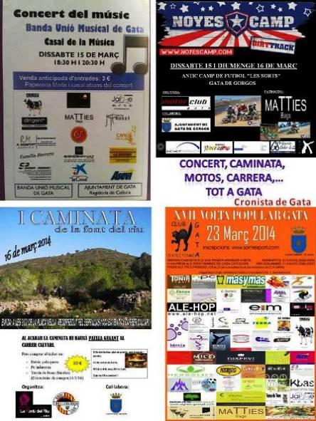 ACTES: CONTES, CONCERT, MOTOS, CAMINATA I PAELLA GEGANT,