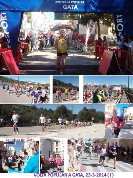 VORA 2.000 PERSONES ASSISTIXEN A LA VOLTA A PEU A GATA ( I )