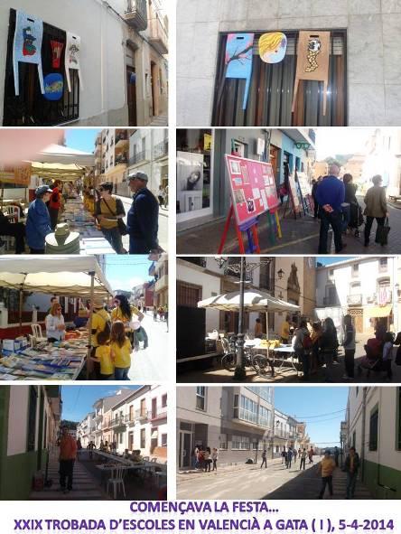 ESTEM DE TROBADA ( I ): Matí assolejat amb exposicions, llibres, actuacions,