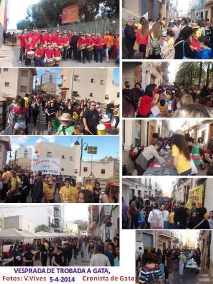 ESTEM DE TROBADA ( III ): i per la vesprada, esclatà la gent, moltíssima gent